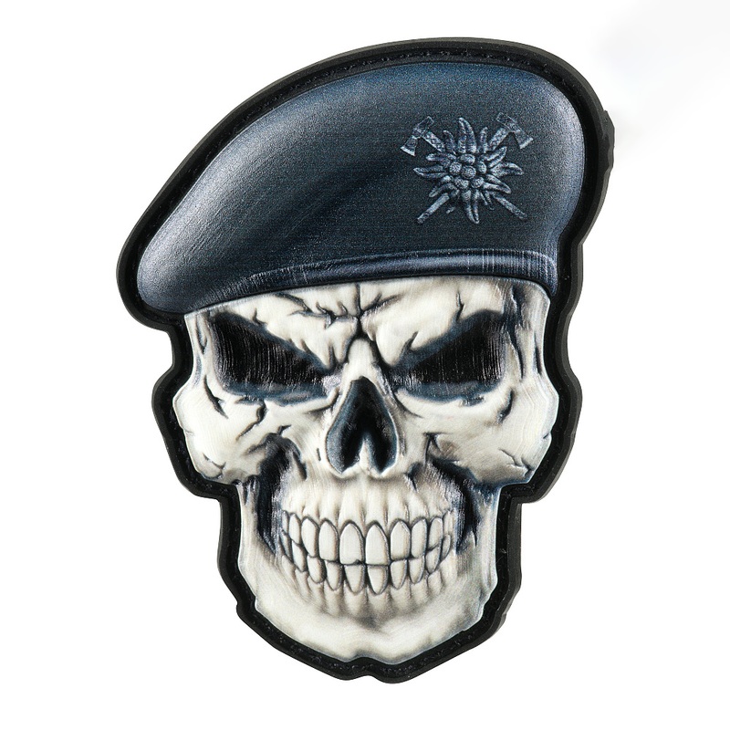 M-Tac Skull Patch in Beret (Mountain Infantry)