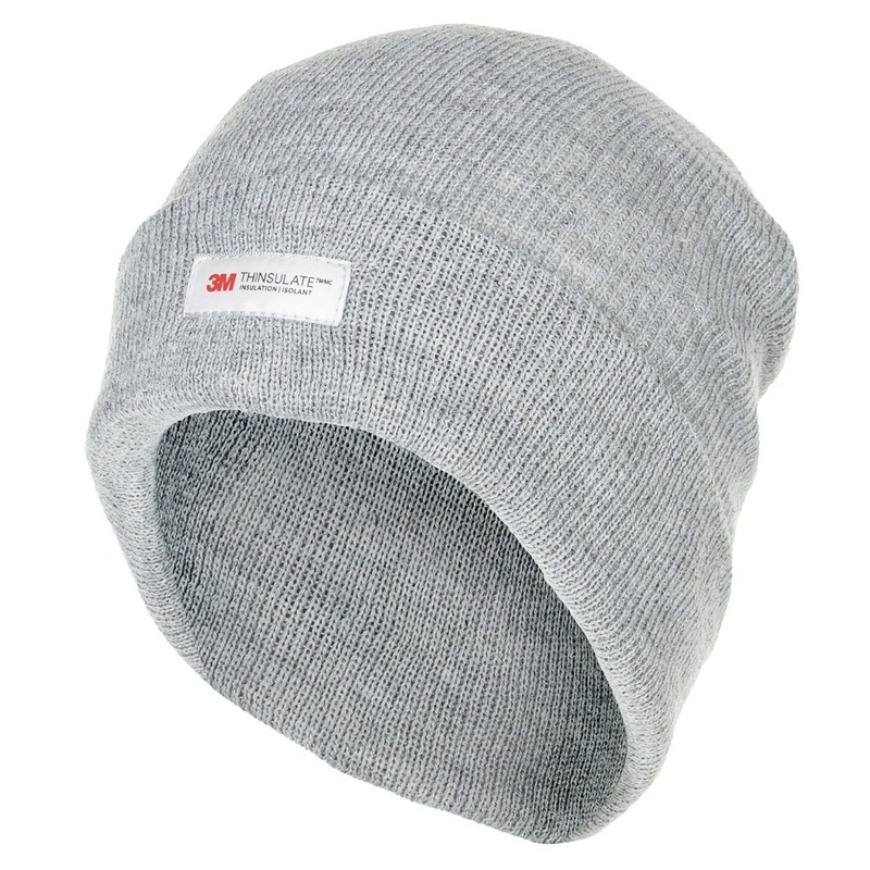 MFH 3M Thinsulate Beanie Hat with Cuff - Gray