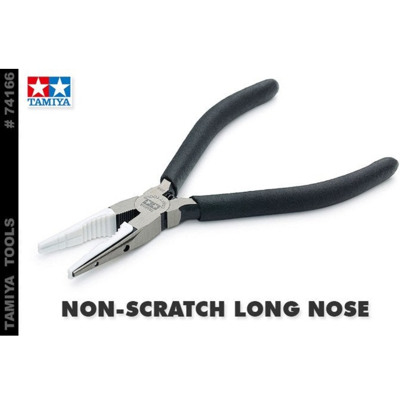Tamiya 74166 Non-Scratch Long Nose Pliers 2