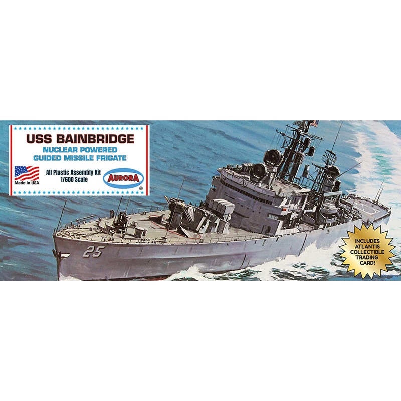 Atlantis Models AMCA717 1/600 USSBBrdg Missile Frigate