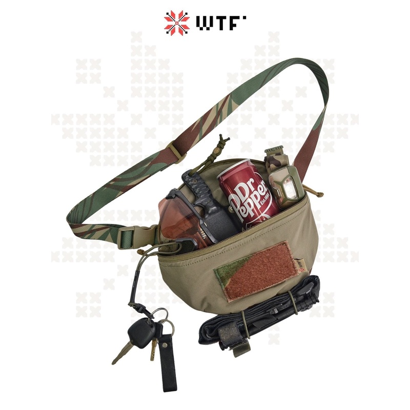 Harpy Fanny Pack in Rhodesian Brushstroke