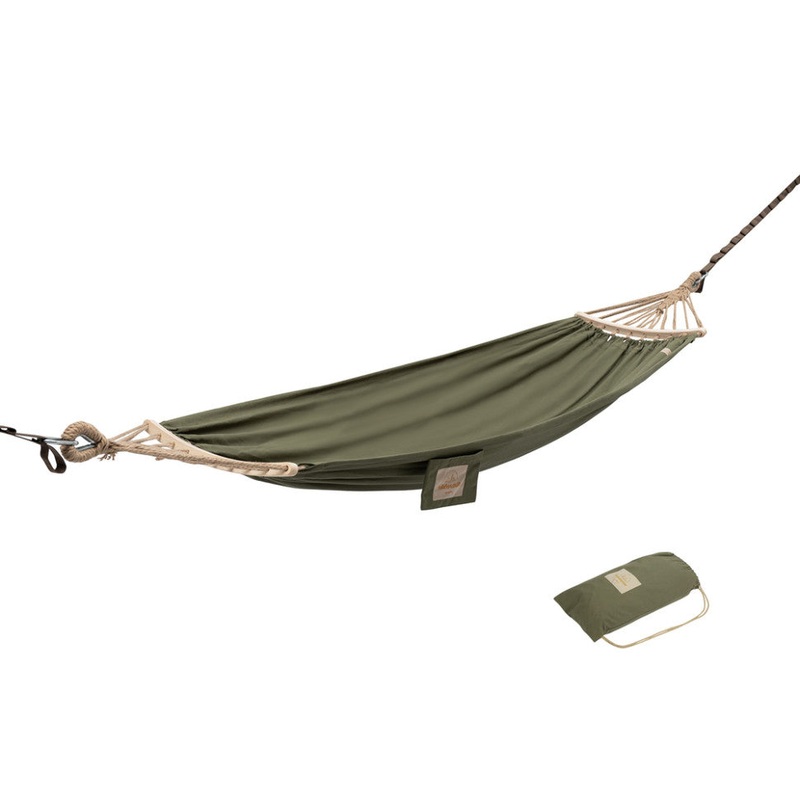 Naturehike Single Hammock, Cotton, Green