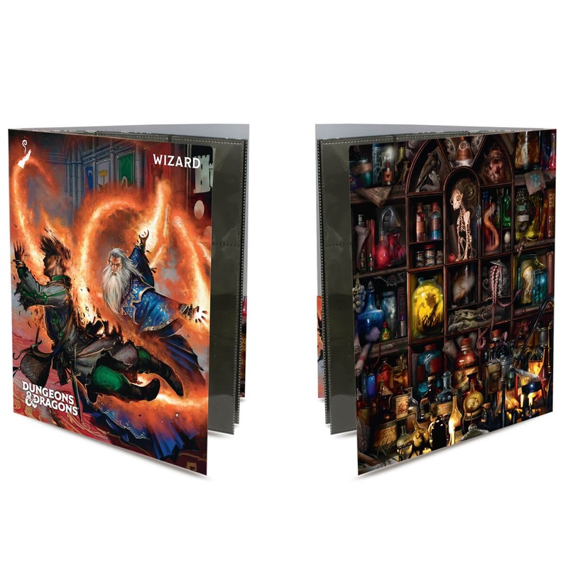 Ultra Pro 18603 Class Folio with Stickers for Dungeons & Dragons: Wizard