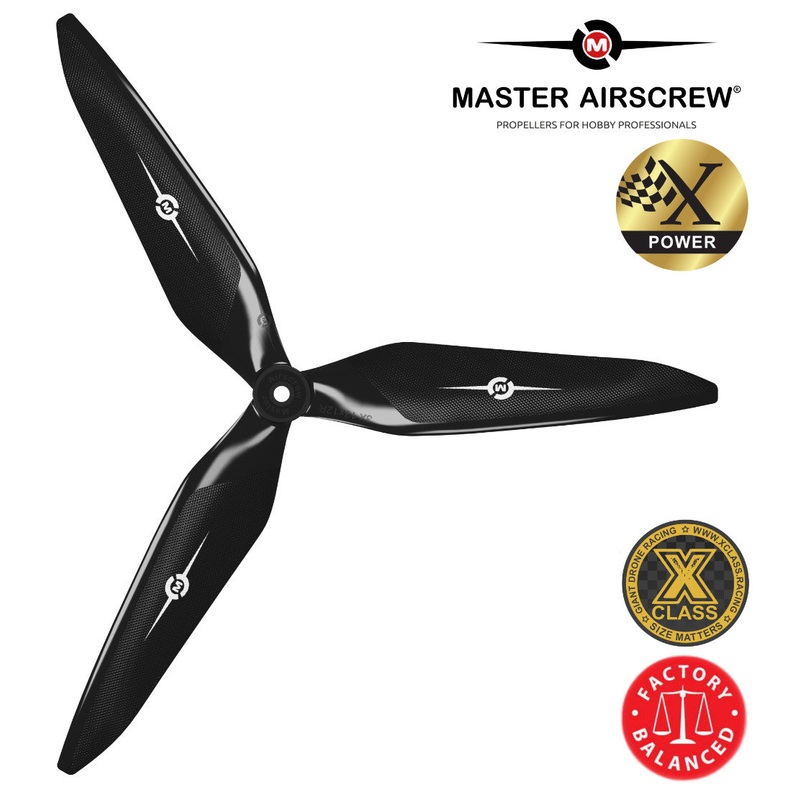 3X Power - 10x9 Propeller (CW) Rev./Pusher Black