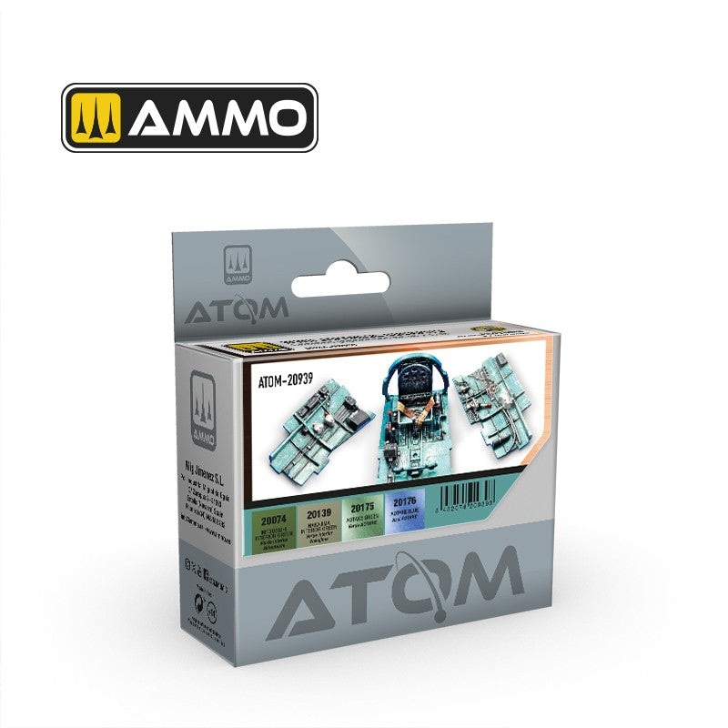 AMMO by Mig Jimenez ATOM-20939 ATOM WWII Japanese Cockpits Set
