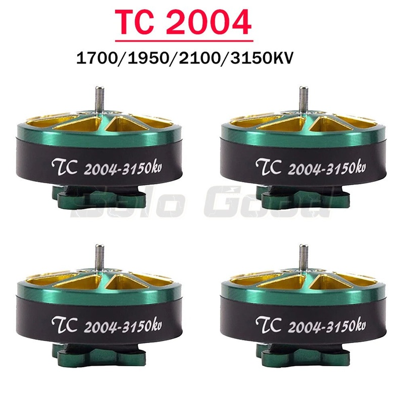 Brotherhobby TC 2004 3150KV 2100KV 4S 1950KV 1700KV 6S Motor for RC FPV Freestyle 5inch LR5 Mini Long Range Drones Sub250g 4PCS 1700KV