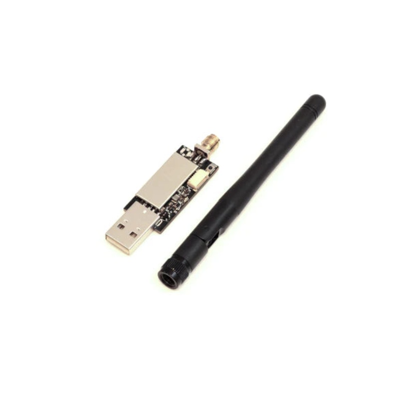 Crazyradio 2.0 - long range 2.4GHz USB radio dongle with antenna