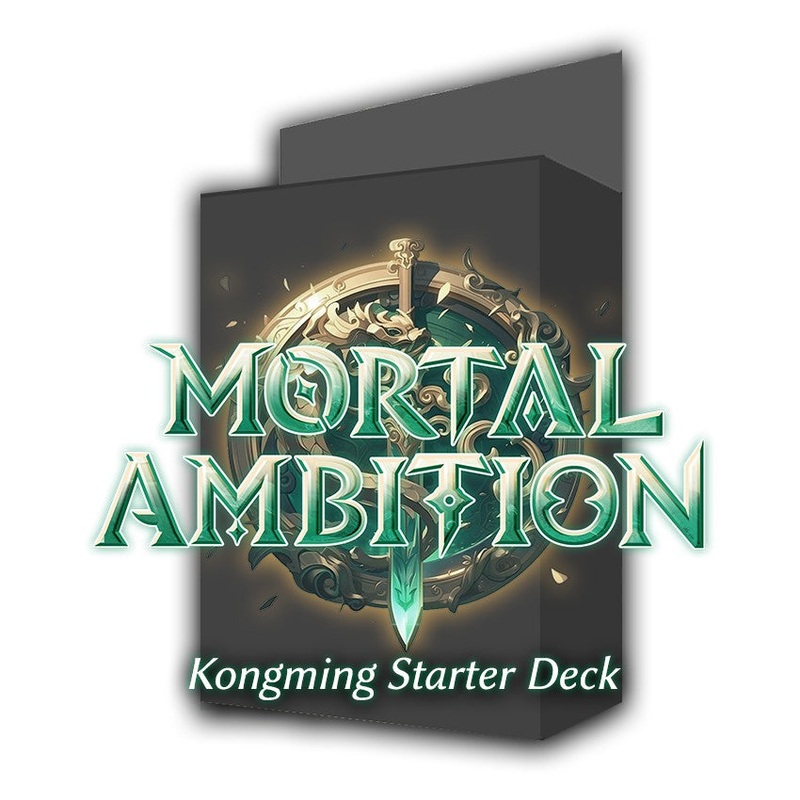 Grand Archive 24S3-EN Grand Archive Mortal Ambition Starter Deck Display Kongming