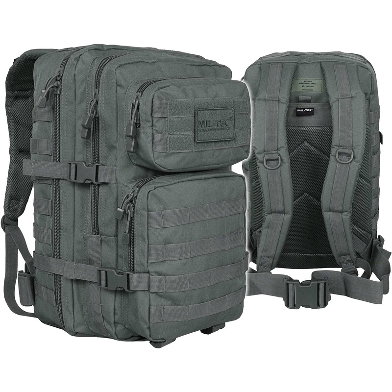 MI-TEC U Compact Urban Grey Large Rugged Backpack