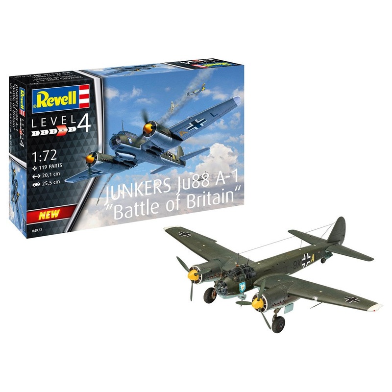 Revell 4972 1/72 Ju-88 A-1 Battle Of Britain