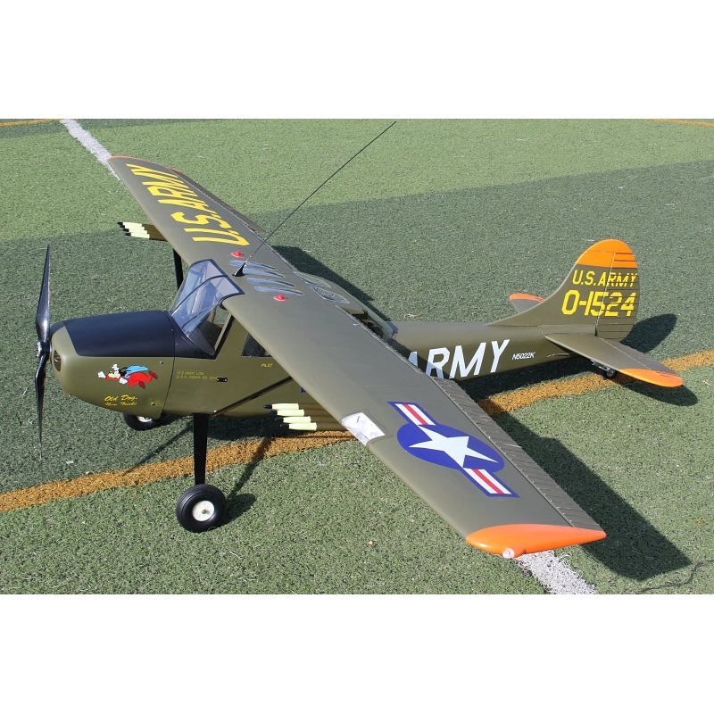 Seagull Models SEA378 Cessna L-19A Bird Dog "Old Dog New Tricks" 35-40cc - 98.5"