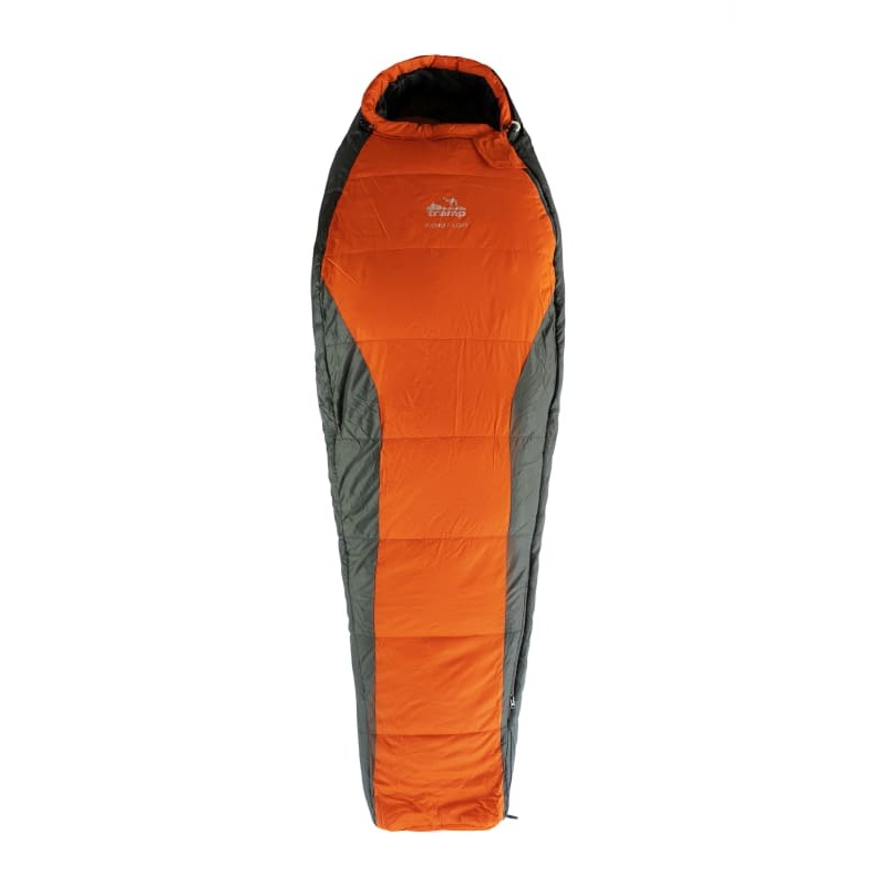 Tramp Fjord Long Sleeping Bag Right Zip Orange/Grey 225/80-55