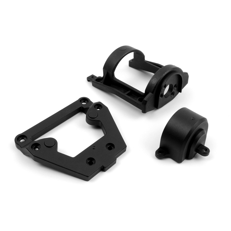 Blackzon 540130 Motor Mount/FR Steering Plate