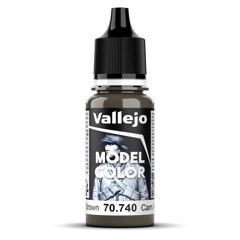 Vallejo AV70740 Model Colour Cam. Middle Brown 18ml