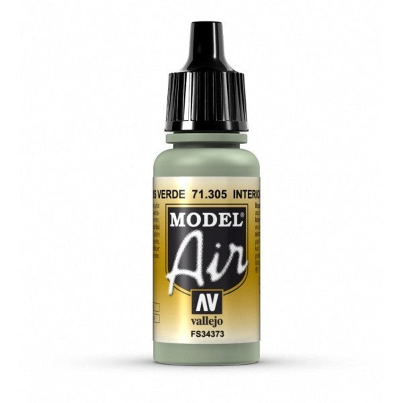 Vallejo AV71305 Model Air Interior Grey Green 17 ml