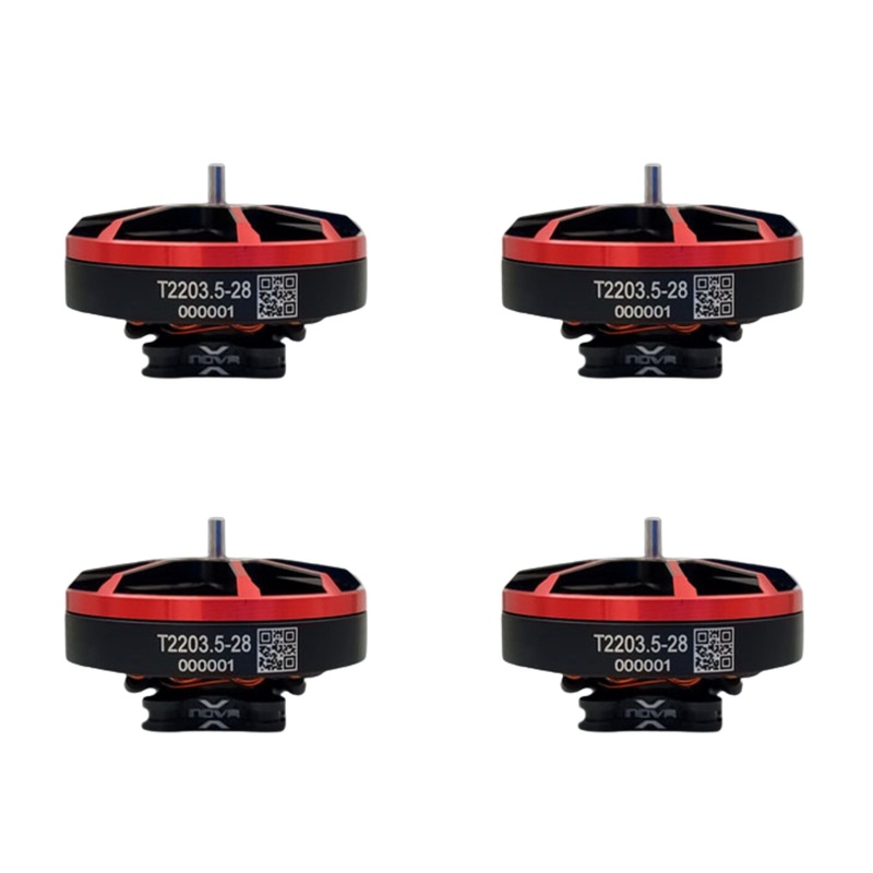 XNova Lightning T2203.5 V2 FPV Racing Series Motor 4 Pack - 2800KV