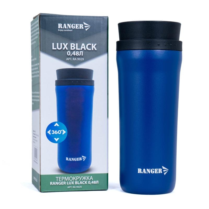 Ranger Lux 0.48L Black Insulated Mug